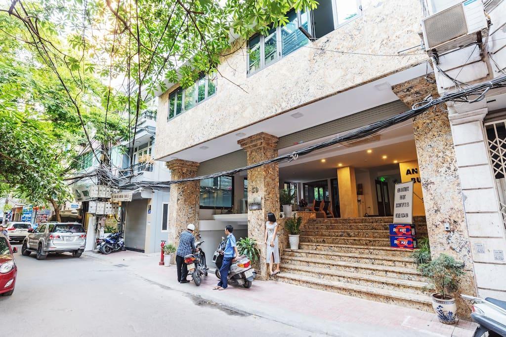 An Nguyen Building Apartment Hanoi Luaran gambar